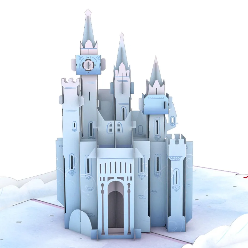 Kids Lovepop Birthday|Baby|Disney Cinderella's Castle Pop-Up Card