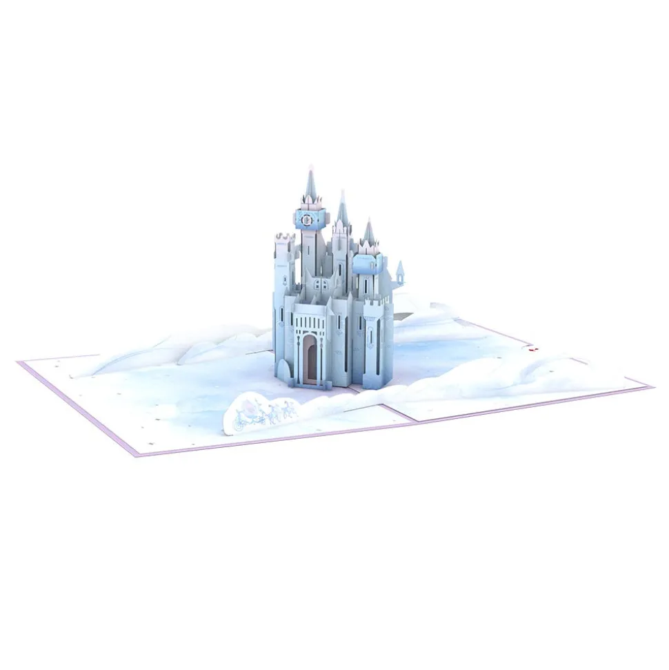 Kids Lovepop Birthday|Baby|Disney Cinderella's Castle Pop-Up Card