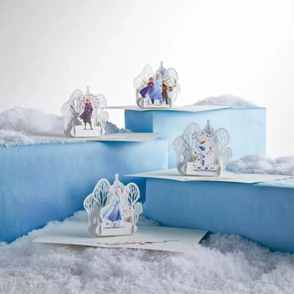 Kids Lovepop Notecards|Christmas 12/25|Disney Frozen 2 Notecards (Assorted 4-Pack)