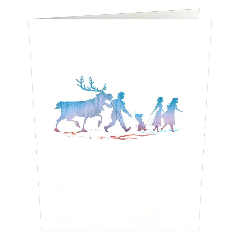 Kids Lovepop Notecards|Christmas 12/25|Disney Frozen 2 Notecards (Assorted 4-Pack)