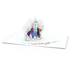 Kids Lovepop Notecards|Christmas 12/25|Disney Frozen 2 Notecards (Assorted 4-Pack)