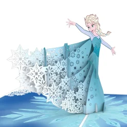 Women Lovepop Greeting Cards|Birthday|Disney Frozen Elsa Pop-Up Card