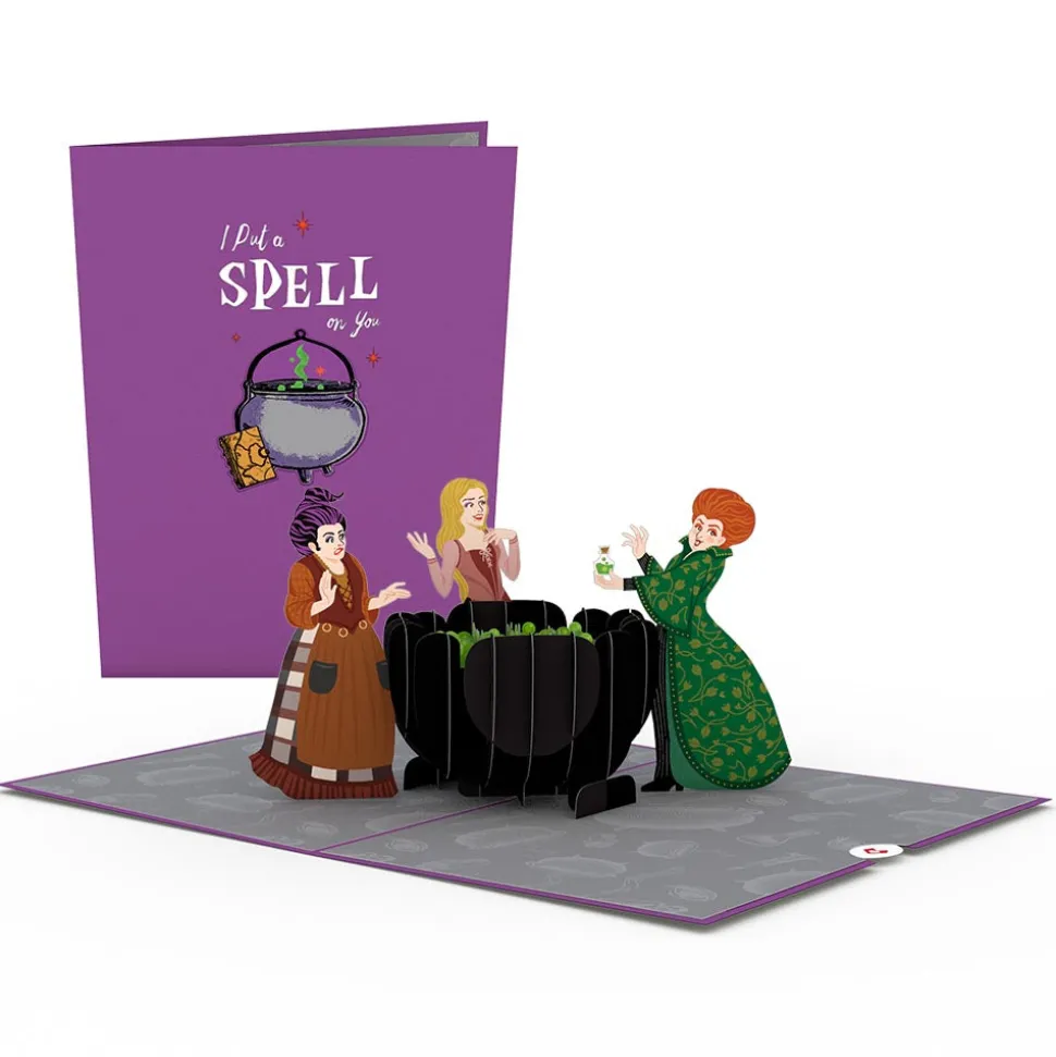 Kids Lovepop Halloween 10/31|Kids|Disney Hocus Pocus I Put a Spell on You Pop-Up Card