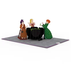 Kids Lovepop Halloween 10/31|Kids|Disney Hocus Pocus I Put a Spell on You Pop-Up Card