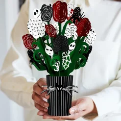 Lovepop Pop-Up Bouquets|Decor|Disney Tim Burton’s The Nightmare Before Christmas Seriously Spooky Bouquet