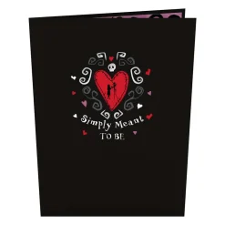 Lovepop Greeting Cards|Valentine'S Day 2/14|Disney Tim Burton's The Nightmare Before Christmas Simply Meant to Be Pop-Up Card