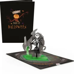 Kids Lovepop Halloween 10/31|Kids|Disney Tim Burton's The Nightmare Before Christmas This is Halloween Pop-Up Card