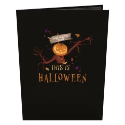 Kids Lovepop Halloween 10/31|Kids|Disney Tim Burton's The Nightmare Before Christmas This is Halloween Pop-Up Card