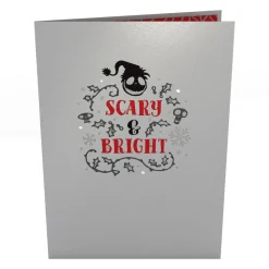 Kids Lovepop Greeting Cards|Christmas 12/25|Disney Tim Burton's The Nightmare Before Christmas Making Spirits Fright Pop-Up Card