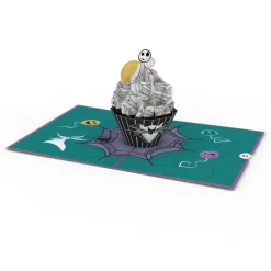 Kids Lovepop Birthday|Kids|Disney Tim Burton's The Nightmare Before Christmas Birthday Cupcake Pop-Up Card