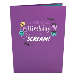 Kids Lovepop Birthday|Kids|Disney Tim Burton's The Nightmare Before Christmas Birthday Cupcake Pop-Up Card