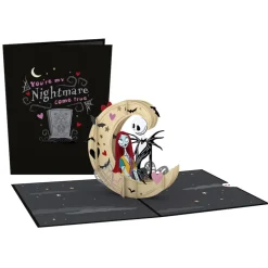 Lovepop Greeting Cards|Valentine'S Day 2/14|Disney Tim Burton's The Nightmare Before Christmas My Nightmare Come True Pop-Up Card