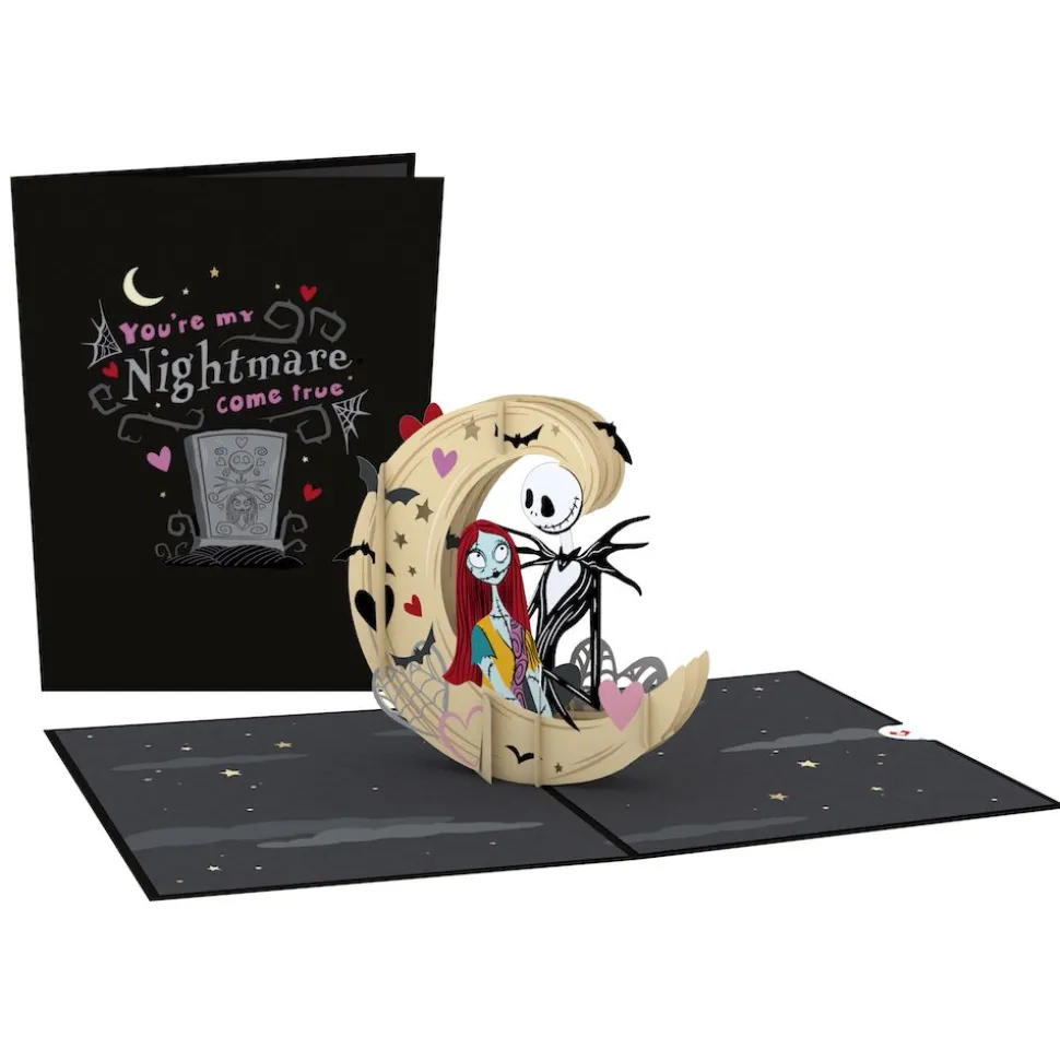 Lovepop Greeting Cards|Valentine'S Day 2/14|Disney Tim Burton's The Nightmare Before Christmas My Nightmare Come True Pop-Up Card