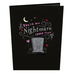 Lovepop Greeting Cards|Valentine'S Day 2/14|Disney Tim Burton's The Nightmare Before Christmas My Nightmare Come True Pop-Up Card