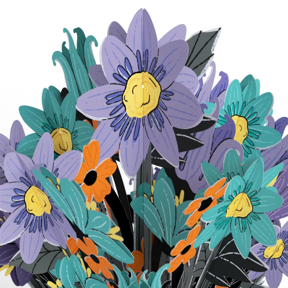 Lovepop Pop-Up Bouquets|Card & Gift Bundles|Disney Tim Burton’s The Nightmare Before Christmas Birthday Pop-Up Card & Flower Buds Bouquet Bundle