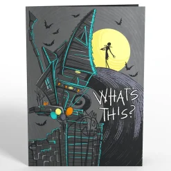 Lovepop Pop-Up Bouquets|Card & Gift Bundles|Disney Tim Burton’s The Nightmare Before Christmas Birthday Pop-Up Card & Flower Buds Bouquet Bundle