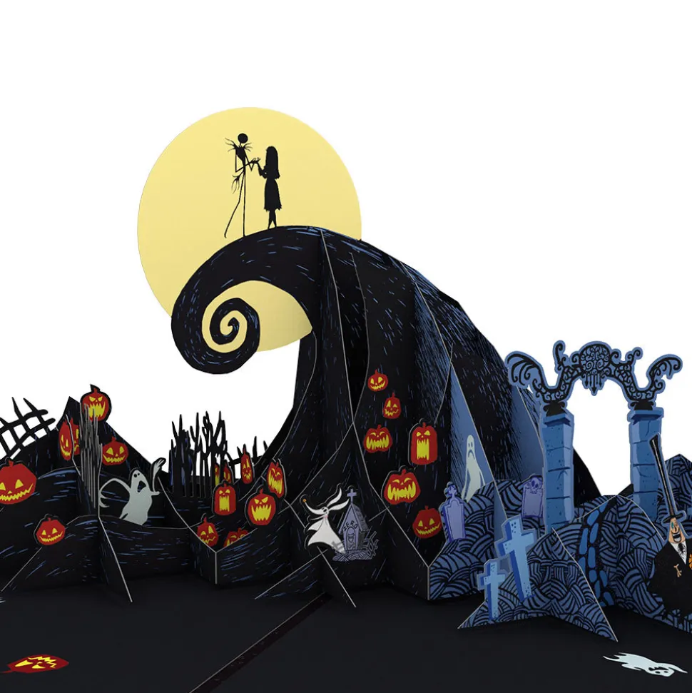 Lovepop Pop-Up Bouquets|Card & Gift Bundles|Disney Tim Burton's The Nightmare Before Christmas Spooky Bundle