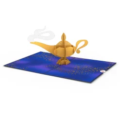 Kids Lovepop Greeting Cards|Birthday|Disney's Aladdin Magic Lamp Pop-Up Card