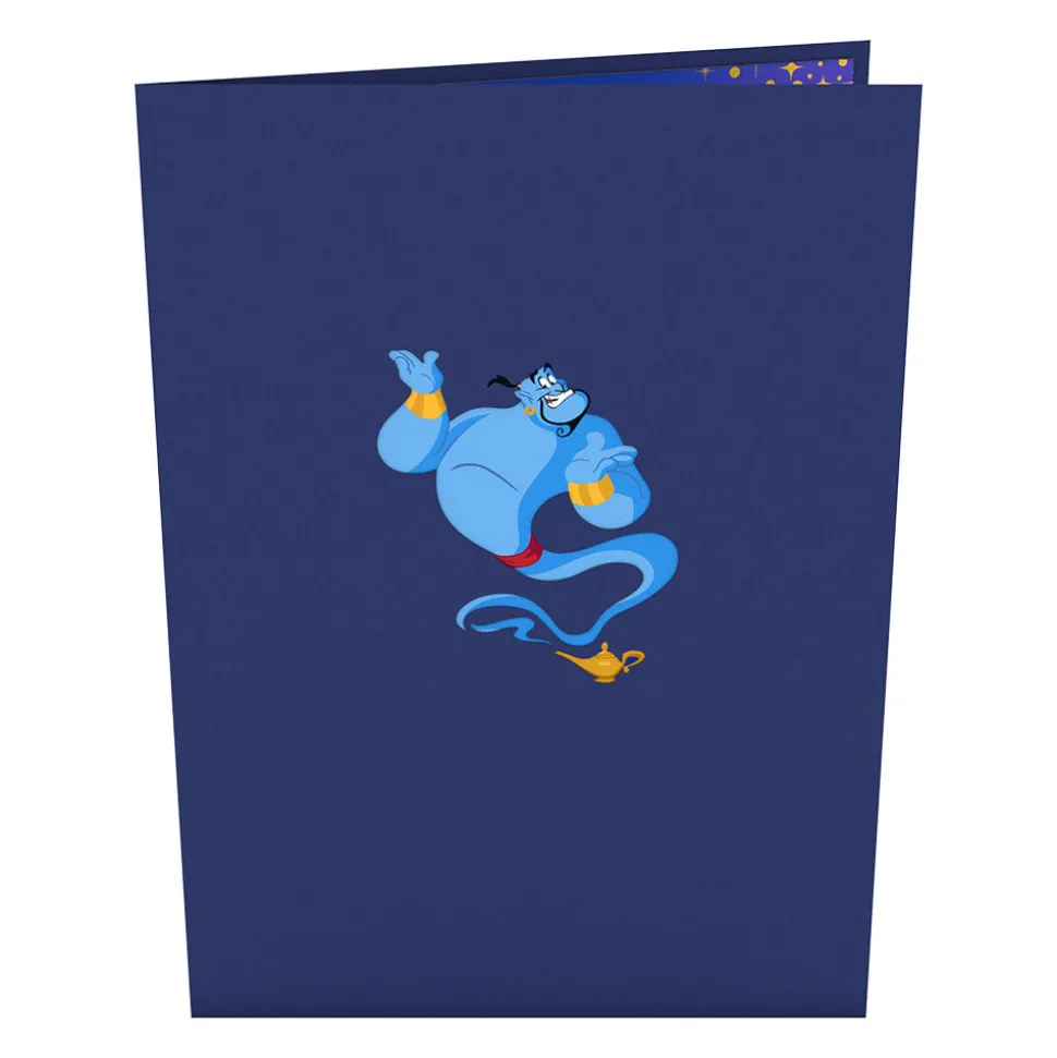 Kids Lovepop Greeting Cards|Birthday|Disney's Aladdin Magic Lamp Pop-Up Card