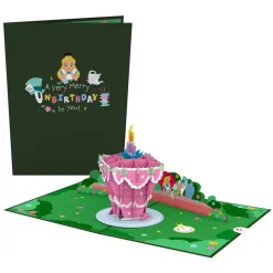 Kids Lovepop Birthday|Kids|Disney's Alice in Wonderland Merry Unbirthday Pop-Up Card