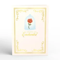Lovepop Greeting Cards|Valentine'S Day 2/14|Disney's Beauty and The Beast Enchanted Love Pop-Up Card