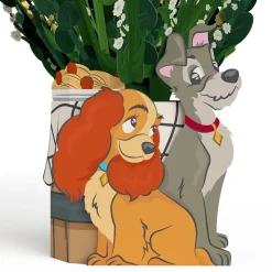 Lovepop Pop-Up Bouquets|Flower Buds|Disney's Lady & The Tramp Flower Buds Bouquet