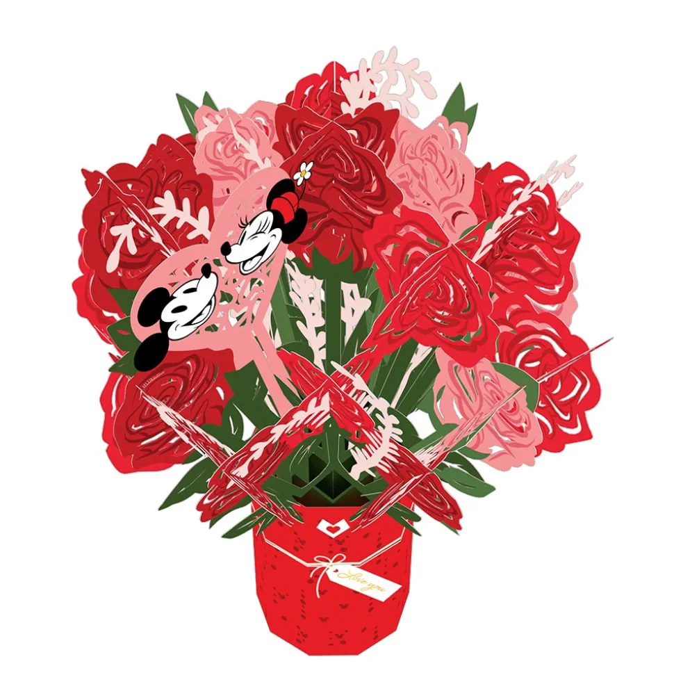 Kids Lovepop Pop-Up Bouquets|Anniversary|Disney’s Mickey & Minnie: Be Mine Bouquet