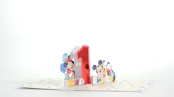 Kids Lovepop Birthday|Baby|Disney's Mickey and Friends 1st Birthday Pop-Up Card