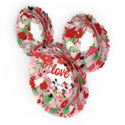 Lovepop Decor|Valentine'S Day 2/14|Disney's Mickey and Minnie Mouse Love Wreath