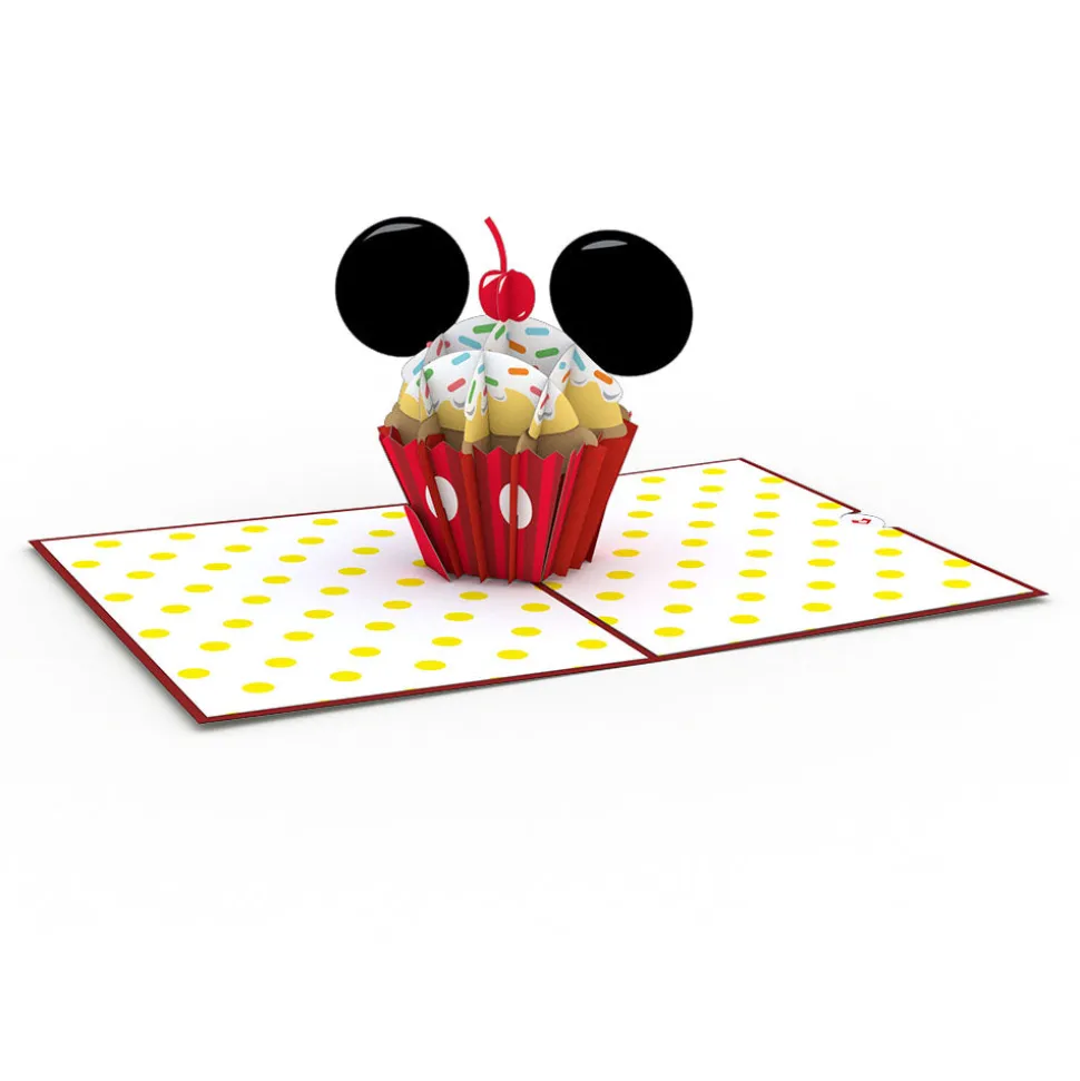 Kids Lovepop Birthday|Kids|Disney's Mickey Mouse Birthday Cupcake Pop-Up Card
