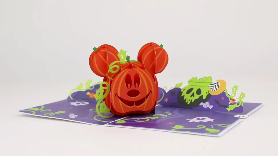 Kids Lovepop Halloween 10/31|Kids|Disney's Mickey Mouse Happy Halloween Pop-Up Card