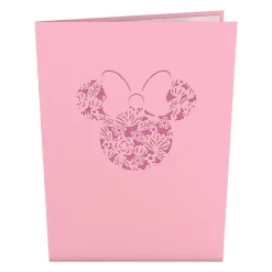 Kids Lovepop Greeting Cards|Just Because|Disney's Minnie Mouse Flower Basket Pop-Up Card