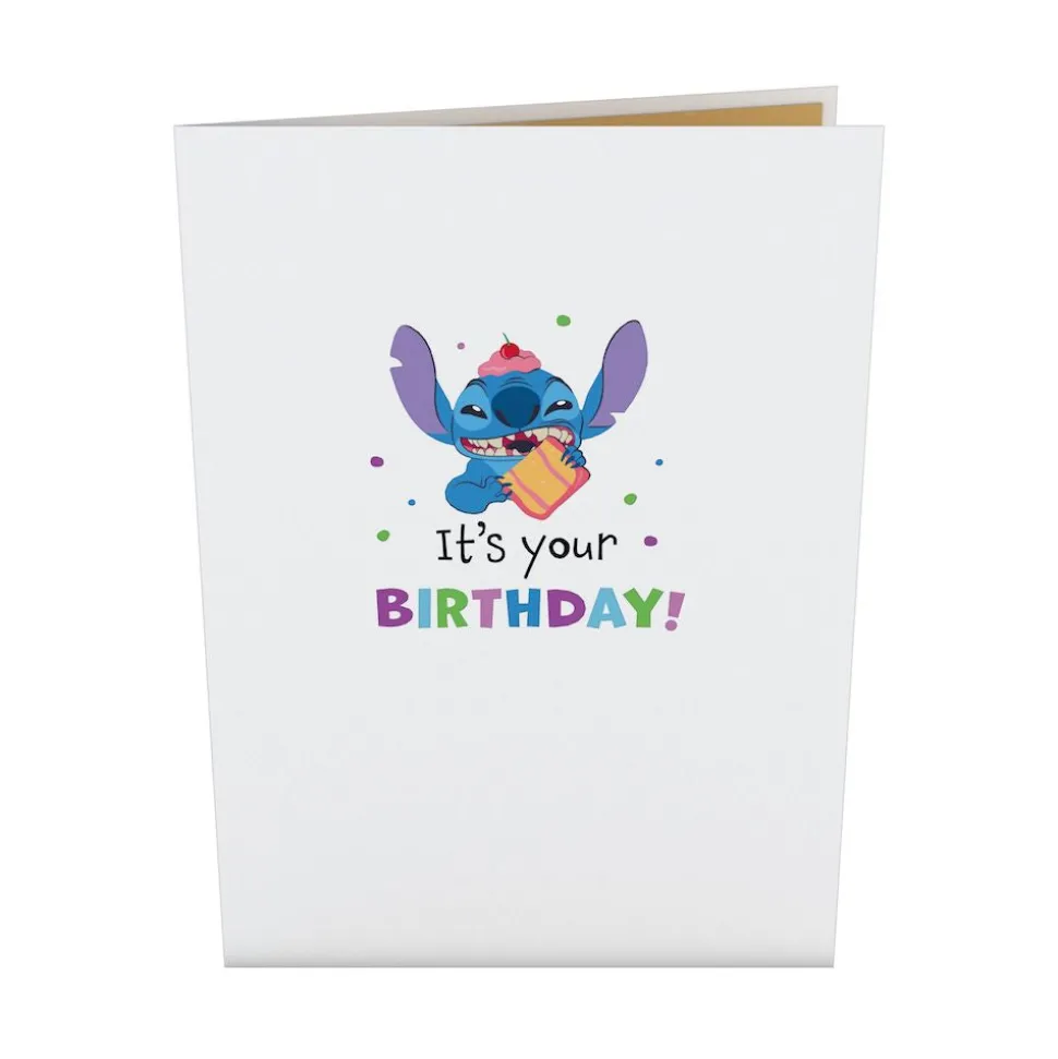 Kids Lovepop Greeting Cards|Birthday|Disney's Stitch Rockin' Birthday Pop-Up Card