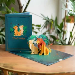 Lovepop Anniversary|Valentine'S Day 2/14|Disney's The Lion King Feel The Love Pop-Up Card