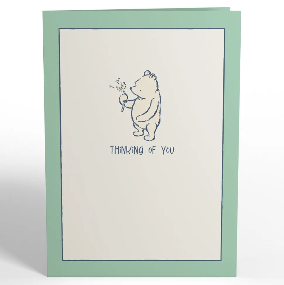 Lovepop Greeting Cards|Sympathy|Disney’s Winnie the Pooh Thinking of You Pop-Up Card