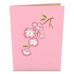 Lovepop Anniversary|Wedding|Dogwood Love Scene Purple Same Sex Male Pop-Up Card