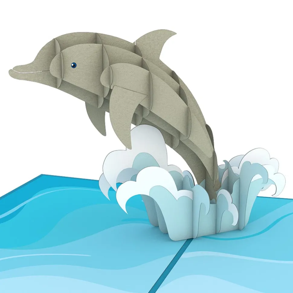 Kids Lovepop Birthday|Just Because|Dolphins Pop-Up Card