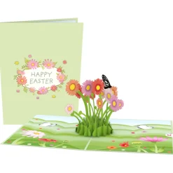 Lovepop Greeting Cards|Easter 4/20|Easter Daisy Patch Pop-Up Card