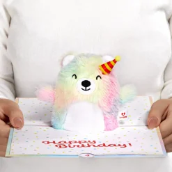 Lovepop Card & Gift Bundles|Plushpop|Eat Cake and Celebrate' Birthday Plushpop Card and Bouquet Bundle