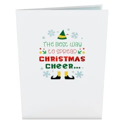 Lovepop Christmas 12/25|Elf Christmas Cheer Pop-Up Card