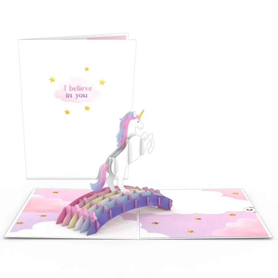 Kids Lovepop Just Because|Kids|Encouragement Unicorn Pop-Up Card