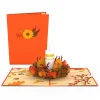Lovepop Greeting Cards|Thanksgiving 11/27|Fall Candle Pop-Up Card