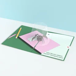 Lovepop Father'S Day 6/15|Dad|Father's Day Spider Hero Pop-Up Card