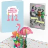 Lovepop Birthday|Flamazing Birthday Flamingo Pop-Up Card and Sentiment Set for Any Woman
