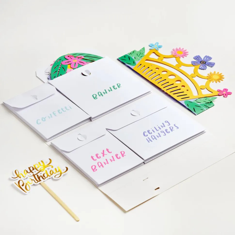 Kids Lovepop Birthday|Kids|Floral Birthday Party Kit