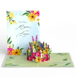 Lovepop Pop-Up Bouquets|Card & Gift Bundles|For Mom with Love Pop-Up Card & Bouquet Bundle