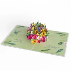 Lovepop Pop-Up Bouquets|Card & Gift Bundles|For Mom with Love Pop-Up Card & Bouquet Bundle