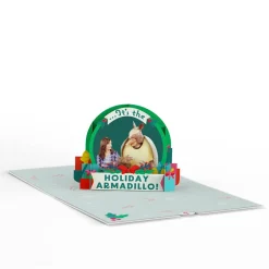 Lovepop Christmas 12/25|Friends|Friends Holiday Armadillo Pop-Up Card