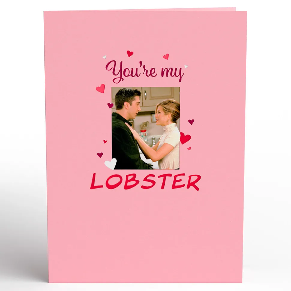 Lovepop Valentine'S Day 2/14|Her|Friends You're My Lobster Pop-Up Card