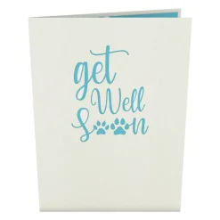 Lovepop Greeting Cards|Get Well|Get Well Soon Pets Pop-Up Card